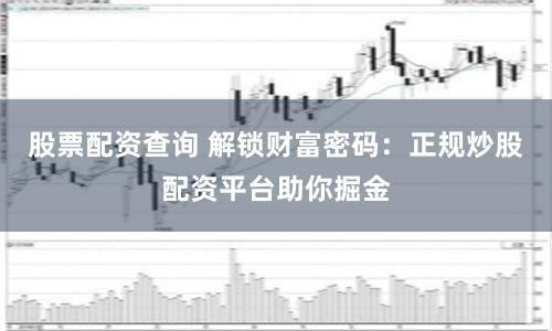 股票配资查询 解锁财富密码：正规炒股配资平台助你掘金